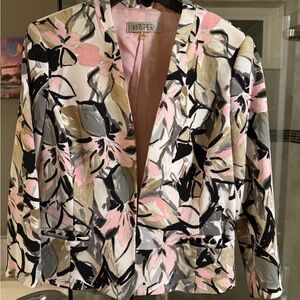 Kasper Women's Multicolor Floral Blazer